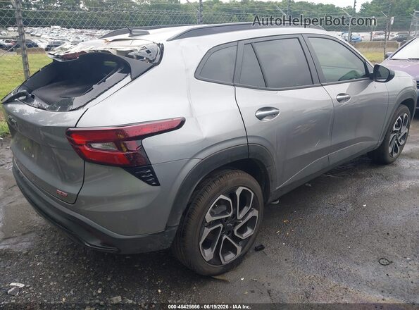 KL77LJEP2SC226556 2025 CHEVROLET TRAX Gray უკანა მარჯვენა