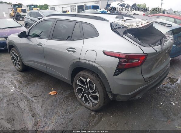 KL77LJEP2SC226556 2025 CHEVROLET TRAX Gray უკანა მარცხენა