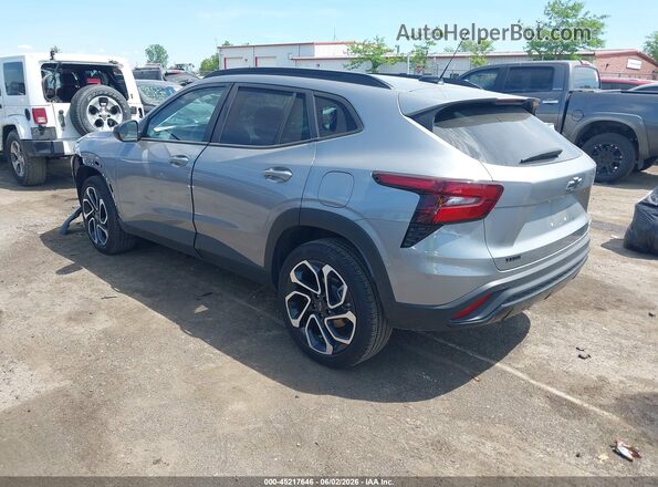 KL77LJEP2SC272937 2025 CHEVROLET TRAX Gray Rear left
