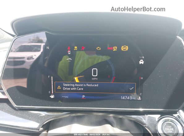 KL77LJEP2SC272937 2025 CHEVROLET TRAX Gray Rear seats view