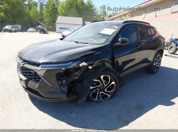 KL77LJEP3SC049189 2025 CHEVROLET TRAX Black Передня ліва чверть