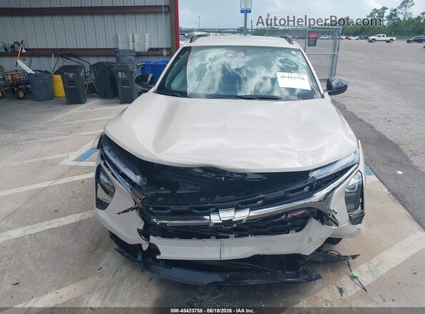 KL77LJEP3TC017442 2026 CHEVROLET TRAX Cream Widok zestawu wskaźników