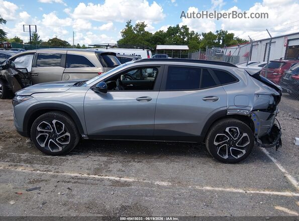 KL77LJEP4SC321586 2025 CHEVROLET TRAX Silver 
