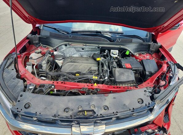 KL77LJEP5TC020844 2026 CHEVROLET TRAX Red Vista del compartimento del motor