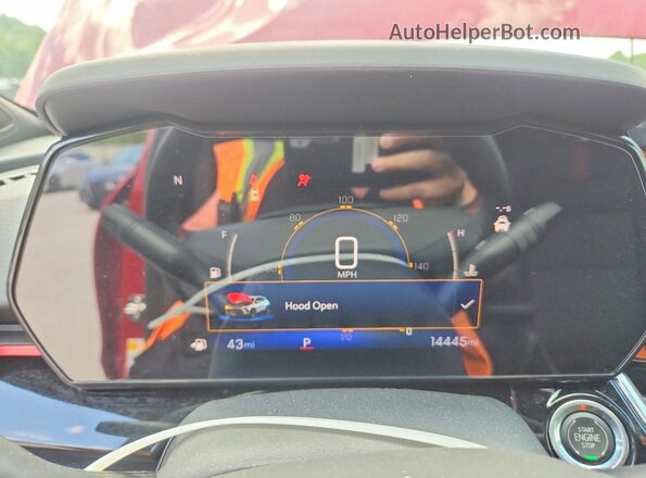 KL77LJEP5TC020844 2026 CHEVROLET TRAX Red Vista del cuadro de instrumentos