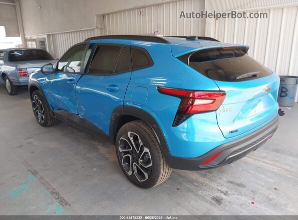 KL77LJEP5TC062673 2026 CHEVROLET TRAX Синий Задняя левая четверть