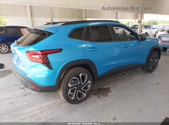 KL77LJEP5TC062673 2026 CHEVROLET TRAX Синий Задняя правая четверть