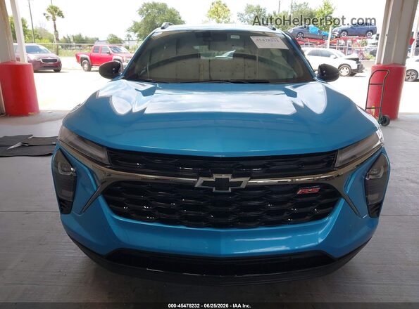 KL77LJEP5TC062673 2026 CHEVROLET TRAX Синий Вид щитка приборов