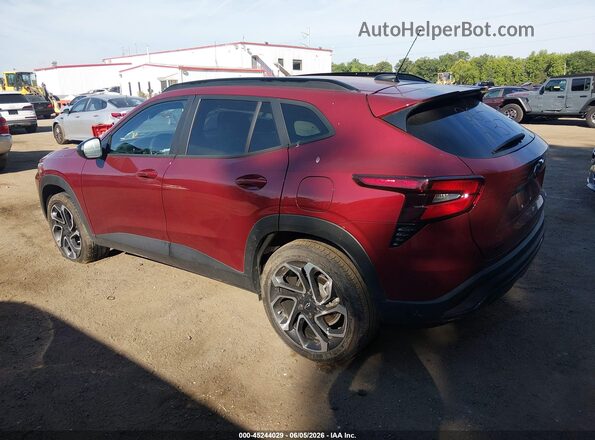 KL77LJEP6SC118103 2025 CHEVROLET TRAX Red Tył lewy
