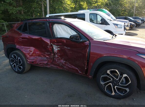 KL77LJEP6SC118103 2025 CHEVROLET TRAX Red Widok z przodu