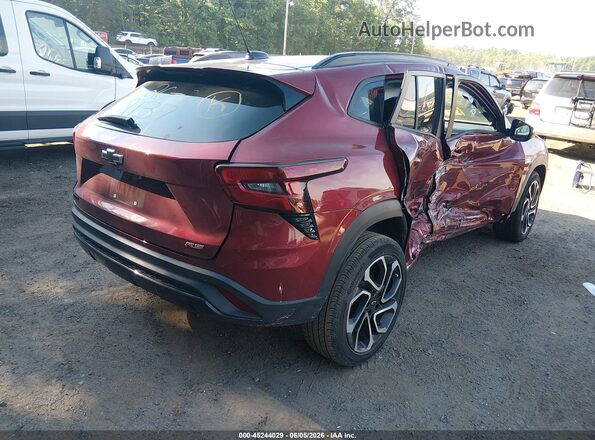 KL77LJEP6SC118103 2025 CHEVROLET TRAX Red Tył prawy