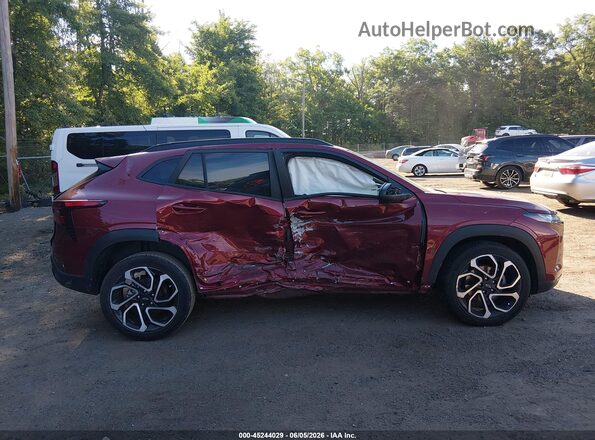 KL77LJEP6SC118103 2025 CHEVROLET TRAX Red Widok wnętrza z tyłu