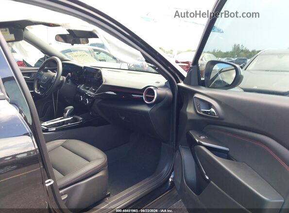 KL77LJEP6SC279809 2025 CHEVROLET TRAX Black Front interior view