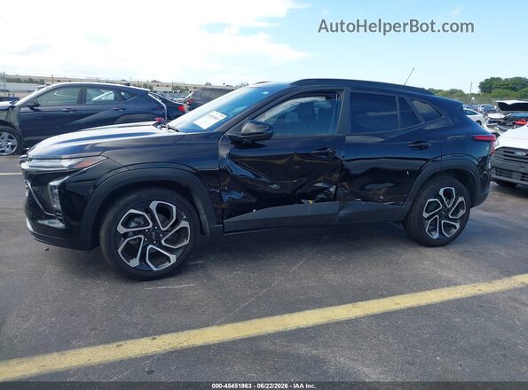 KL77LJEP6SC279809 2025 CHEVROLET TRAX Black Front view