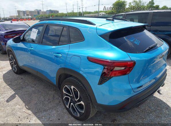 KL77LJEP7SC048367 2025 CHEVROLET TRAX Blue Задня ліва чверть