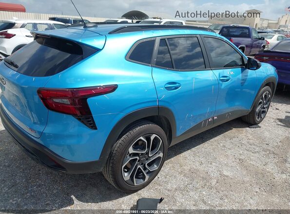 KL77LJEP7SC048367 2025 CHEVROLET TRAX Blue Задня права чверть
