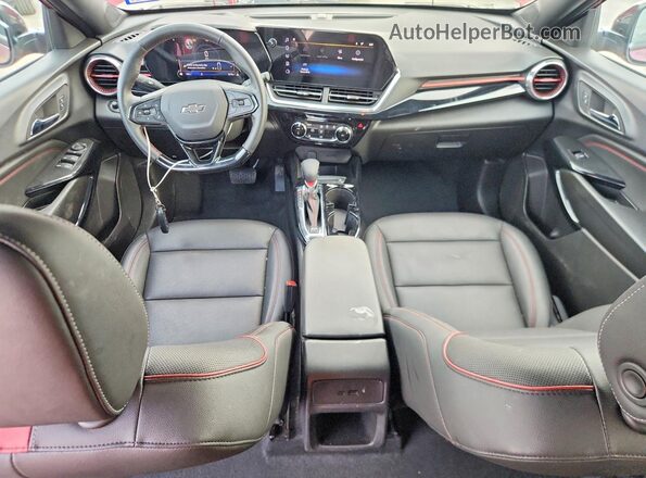 KL77LJEP7SC216055 2025 CHEVROLET TRAX Red წინა პანელის ხედი