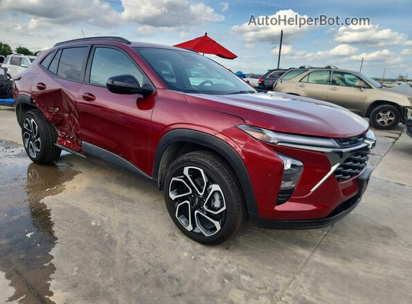 KL77LJEP7SC216055 2025 CHEVROLET TRAX Red წინა მარჯვენა