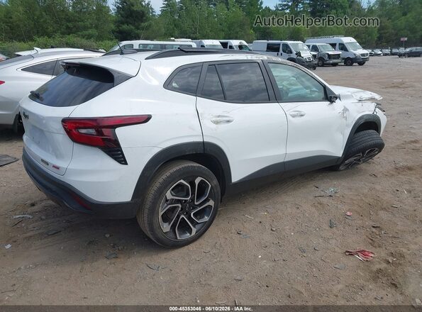 KL77LJEP8SC128549 2025 CHEVROLET TRAX White Rear right