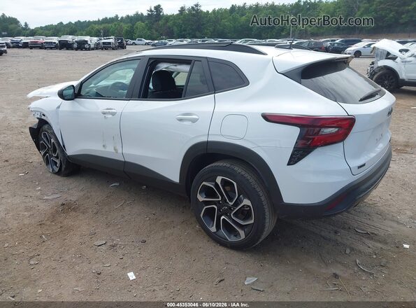 KL77LJEP8SC128549 2025 CHEVROLET TRAX White Rear left