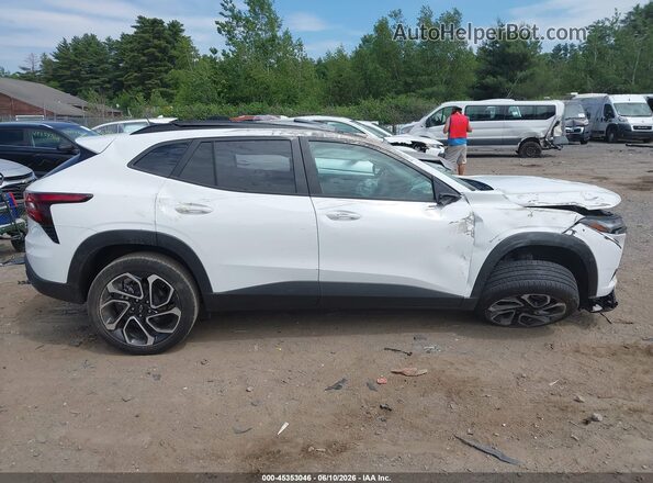 KL77LJEP8SC128549 2025 CHEVROLET TRAX White Rear interior view