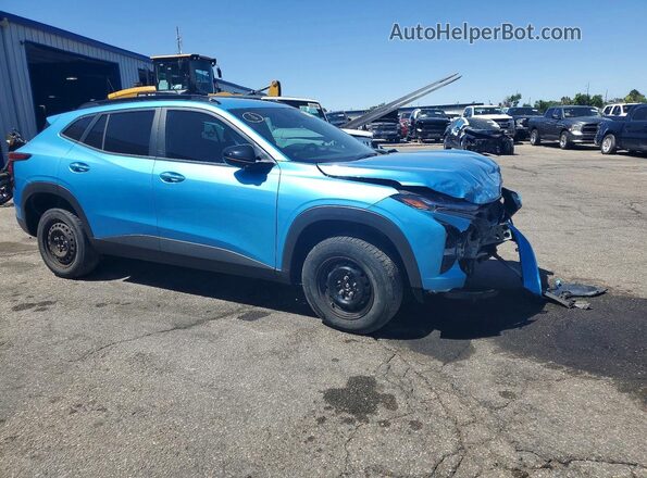 KL77LJEP8TC022717 2026 CHEVROLET TRAX Blue Передня права чверть