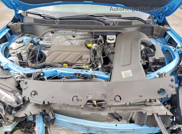 KL77LJEP8TC022717 2026 CHEVROLET TRAX Blue Вид підкапотного простору