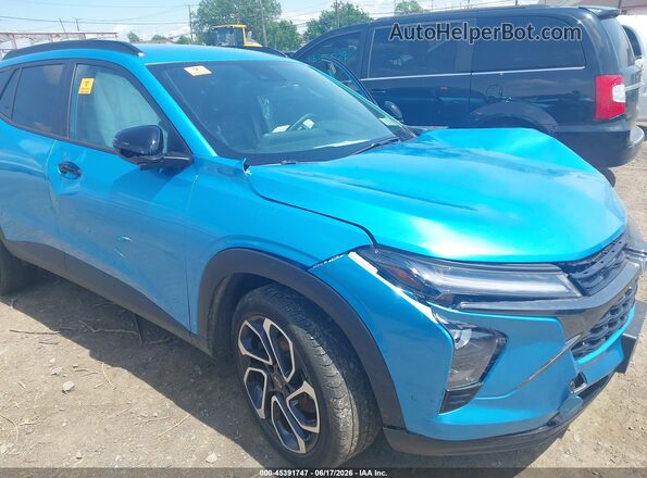KL77LJEP9SC032932 2025 CHEVROLET TRAX Blue 