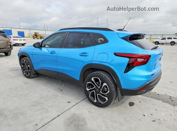 KL77LJEP9SC038374 2025 CHEVROLET TRAX Blue Rear left