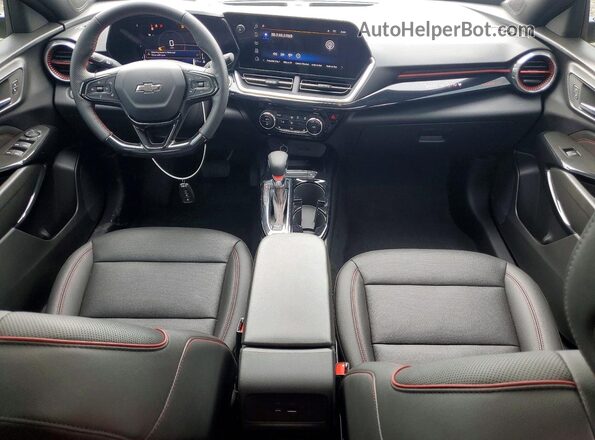 KL77LJEP9SC181230 2025 CHEVROLET TRAX Black Dashboard view