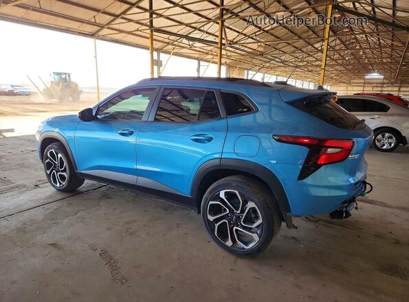 KL77LJEPXSC037573 2025 CHEVROLET TRAX Blue უკანა მარცხენა