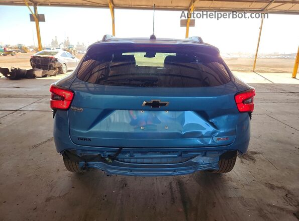 KL77LJEPXSC037573 2025 CHEVROLET TRAX Blue უკანა ხედი
