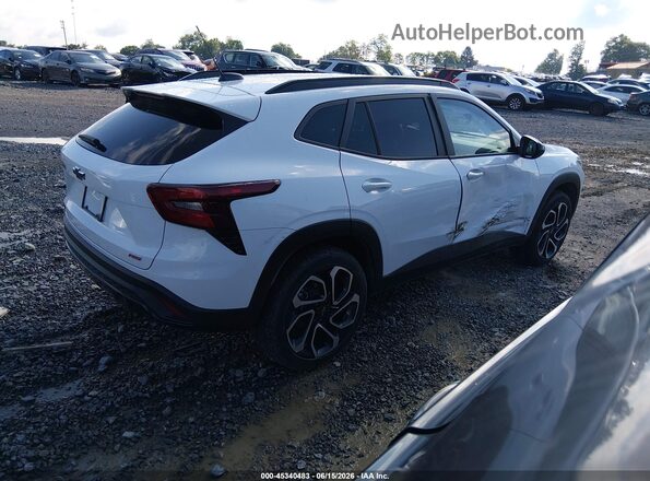 KL77LJEPXSC157213 2025 CHEVROLET TRAX White Հետևի աջ
