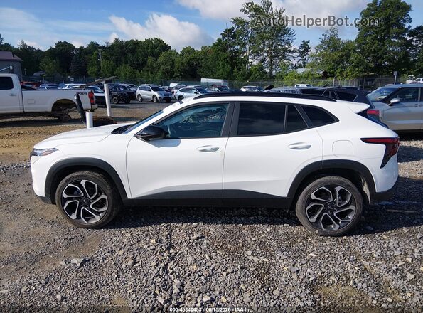 KL77LJEPXSC157213 2025 CHEVROLET TRAX White Սալոնի 360 աստիճան տեսք