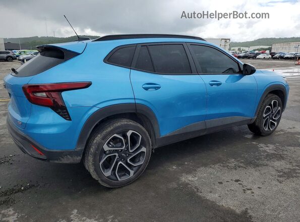 KL77LJEPXSC317476 2025 CHEVROLET TRAX Blue 