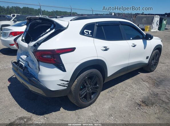 KL77LKE22RC204724 2024 CHEVROLET TRAX White Հետևի աջ
