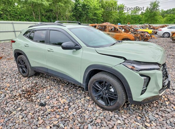 KL77LKE22RC211804 2024 CHEVROLET TRAX Green Առջևի աջ