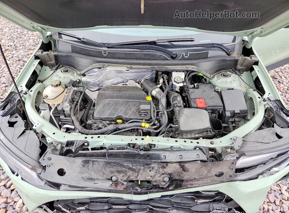KL77LKE22RC211804 2024 CHEVROLET TRAX Green Սալոնի հետևի տեսք