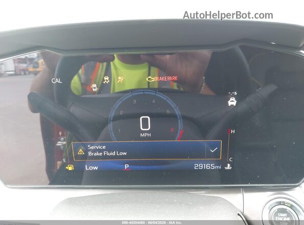 KL77LKE22RC214945 2024 CHEVROLET TRAX Orange Вид задніх сидінь