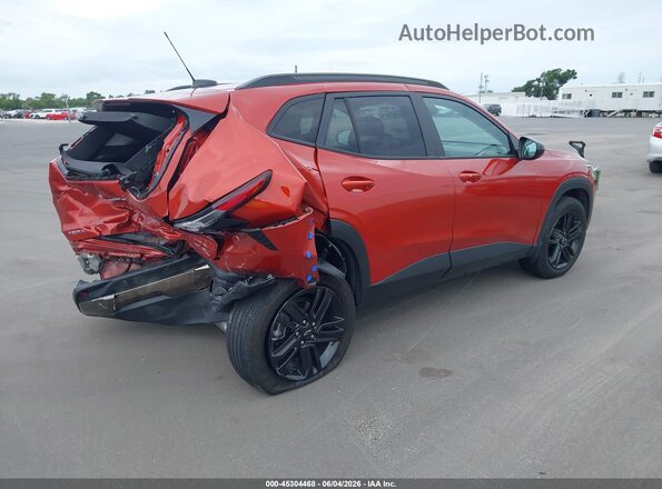 KL77LKE22RC214945 2024 CHEVROLET TRAX Orange Задня права чверть