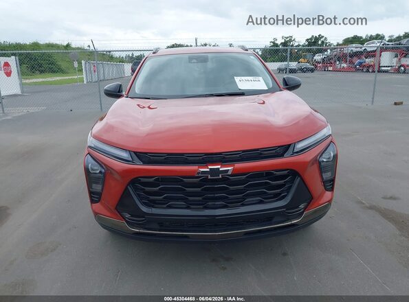 KL77LKE22RC214945 2024 CHEVROLET TRAX Orange Вид щитка приладів