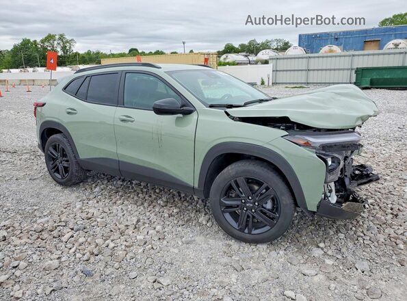 KL77LKE23RC164282 2024 CHEVROLET TRAX Green Առջևի աջ