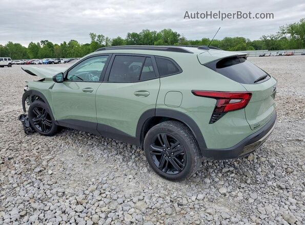 KL77LKE23RC164282 2024 CHEVROLET TRAX Green Հետևի ձախ