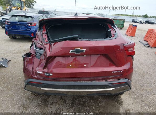 KL77LKE25RC170469 2024 CHEVROLET TRAX Red 