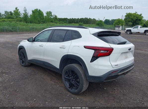 KL77LKE25RC182444 2024 CHEVROLET TRAX White Tył lewy