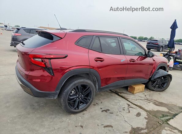 KL77LKE26RC140428 2024 CHEVROLET TRAX Maroon Rear right