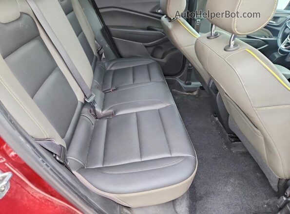 KL77LKE26RC140428 2024 CHEVROLET TRAX Темно-бордовый Вид задних сидений