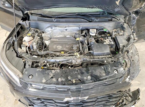 KL77LKE26RC221395 2024 CHEVROLET TRAX Черный Вид подкапотного пространства