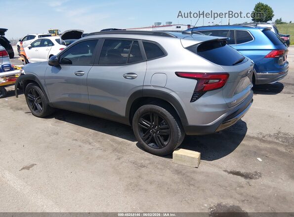 KL77LKE27RC190738 2024 CHEVROLET TRAX Silver Rear left