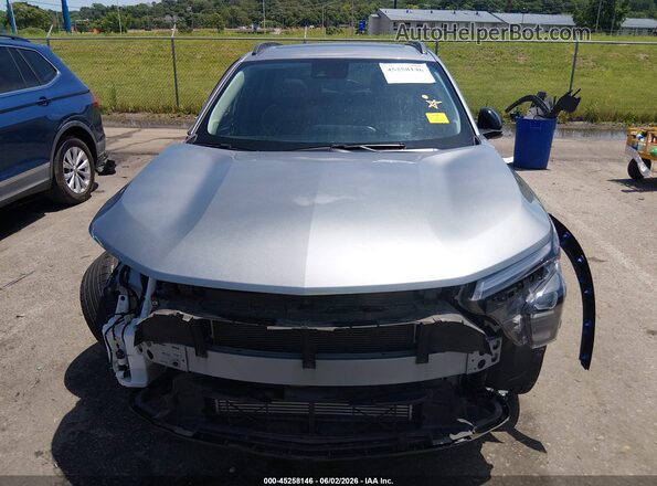 KL77LKE27RC190738 2024 CHEVROLET TRAX Silver Rear interior view